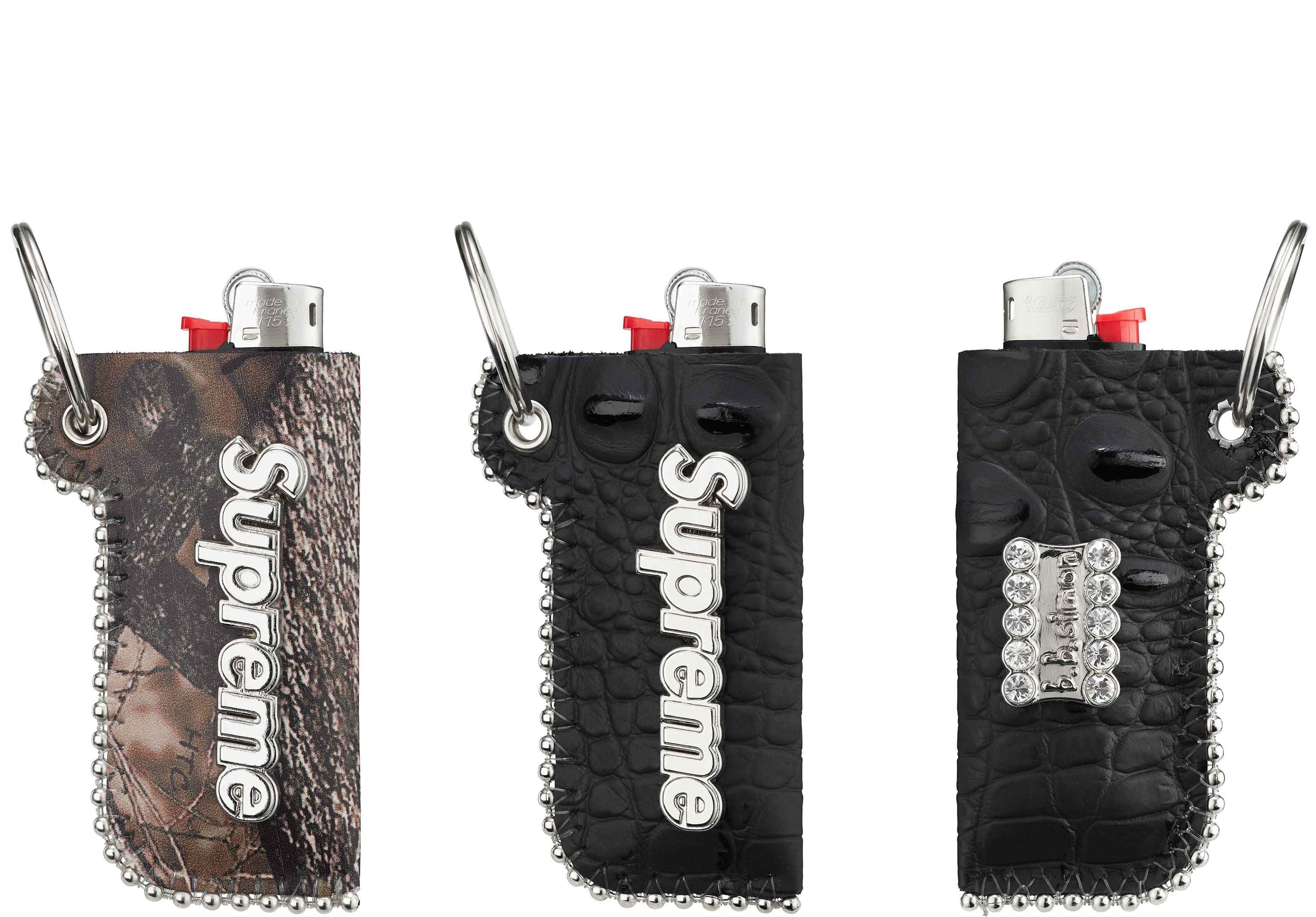Supreme®/b.b. Simon Leather Lighter Case Keychain